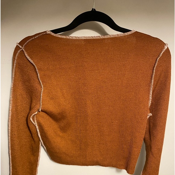 Never Worn Shein Open Stitch Top - Picture 2 of 4